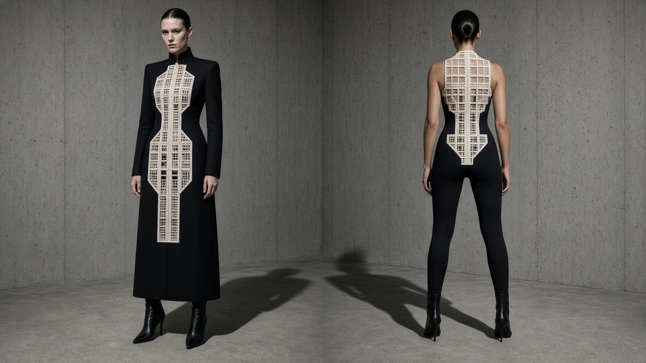 Geometric lace